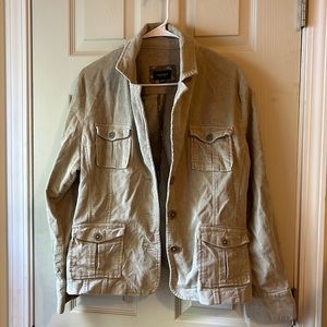 woman’s corduroy jacket